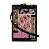 Colorful Patterns - Black (Strapped)