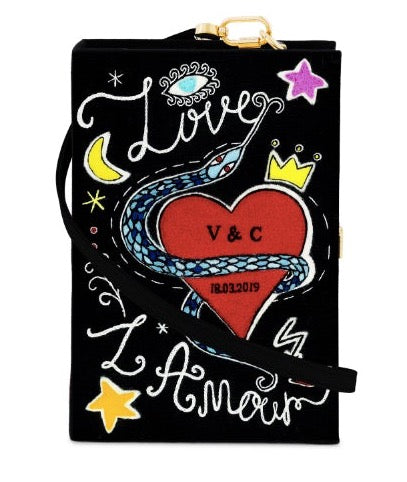 Love L'Amour Strapped Handbag