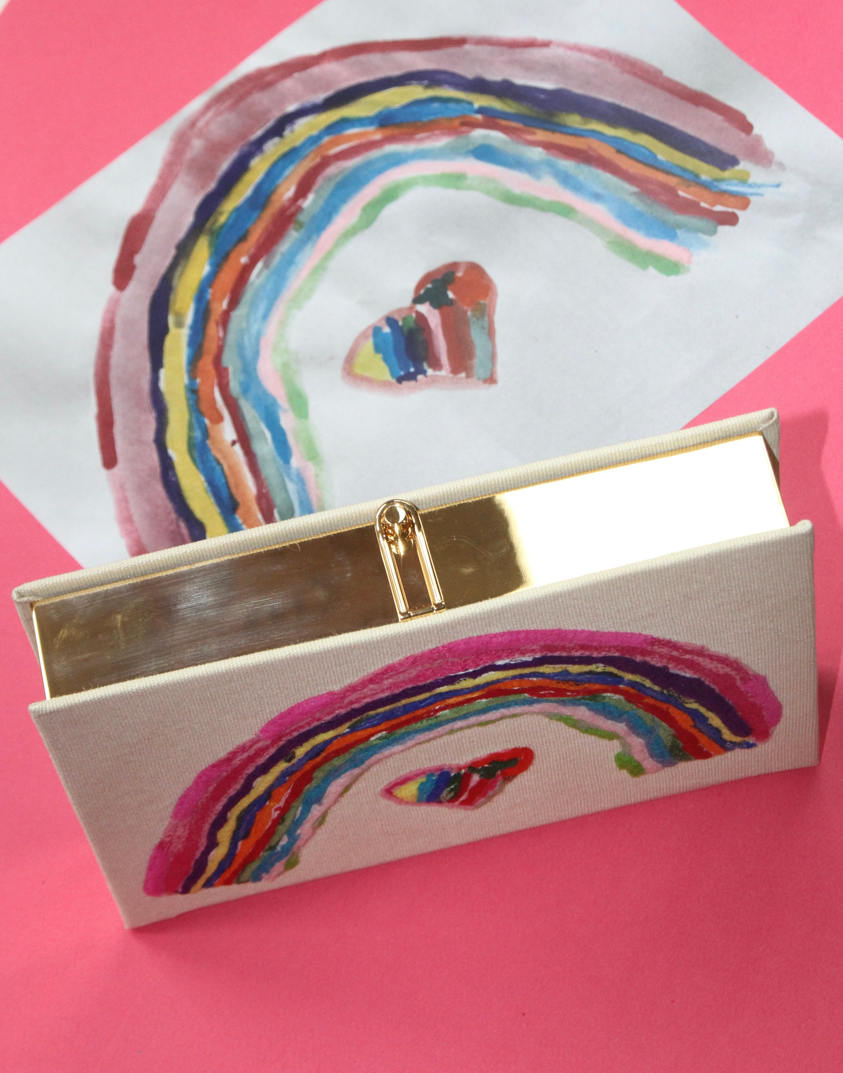 Rainbow handbag