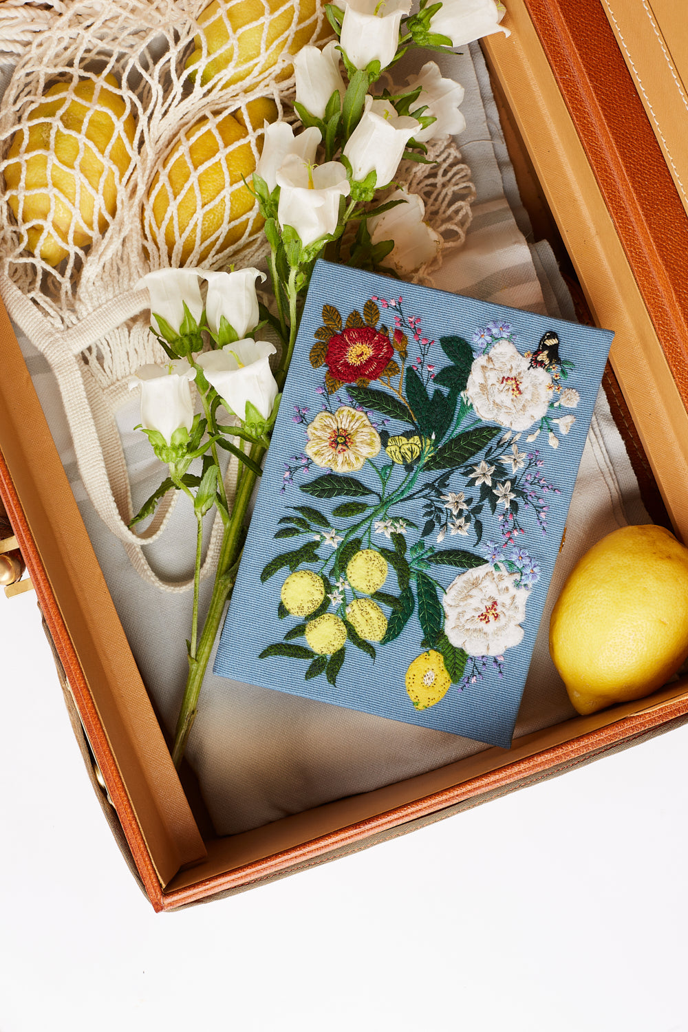 Lemons clutch bag