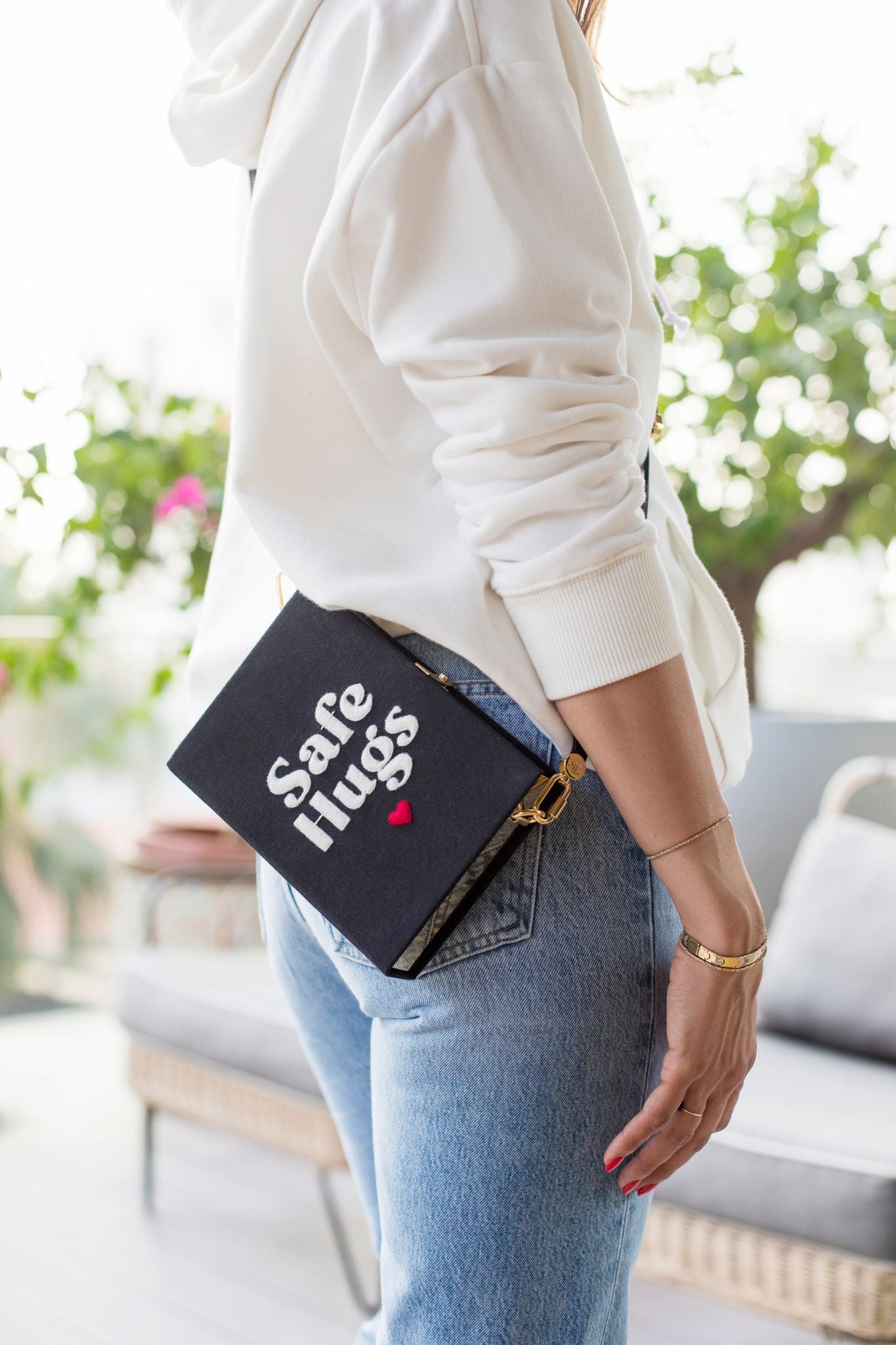 Racil Safe Hugs Black Bag