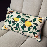 Lemons And Butterflies (Printed Cushion)