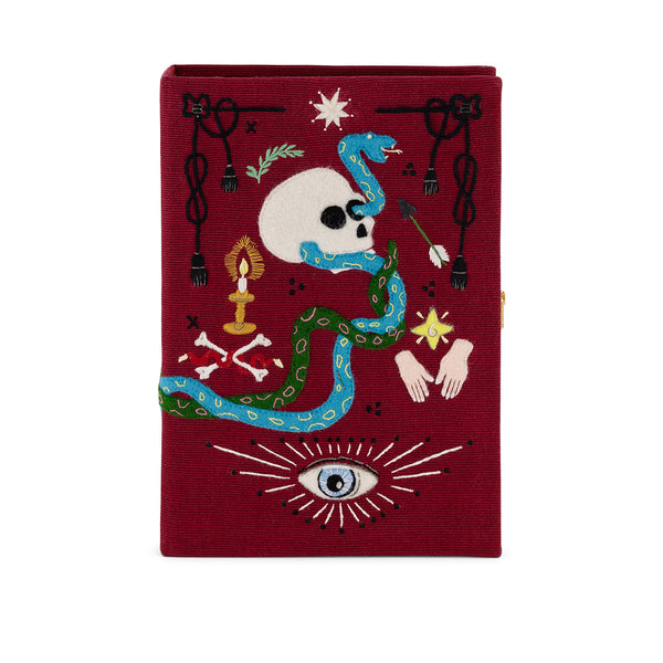 Geek-Chic Embroidered Book Clutch Bags by Olympia Le-Tan - PLAIN