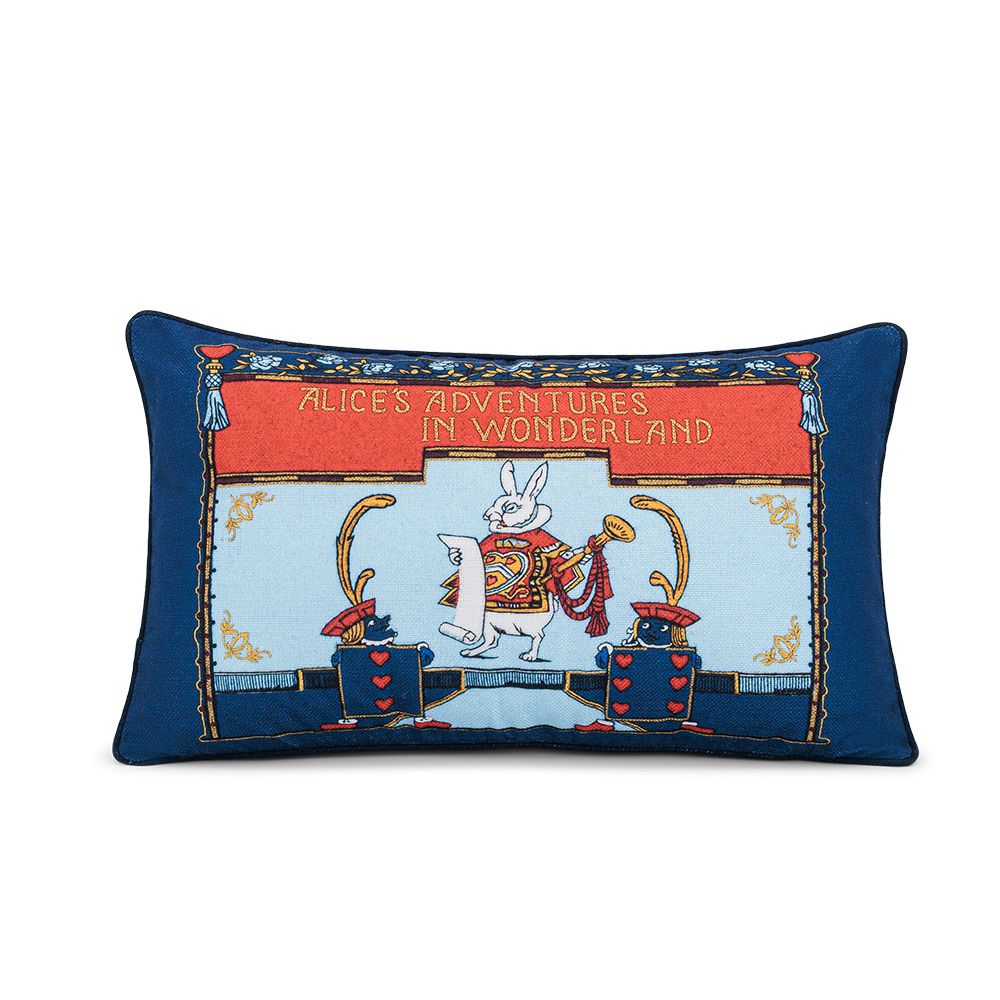 Alice in Wonderland - The White Rabbit (Printed Cushion)