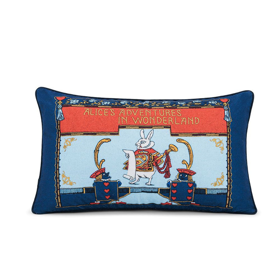 Alice in Wonderland - The White Rabbit (Printed Cushion)