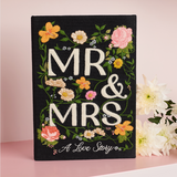 Mr. & Mrs. (Black - Customizable)
