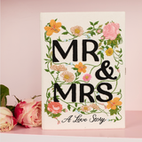 Mr. & Mrs. (White - Customizable)