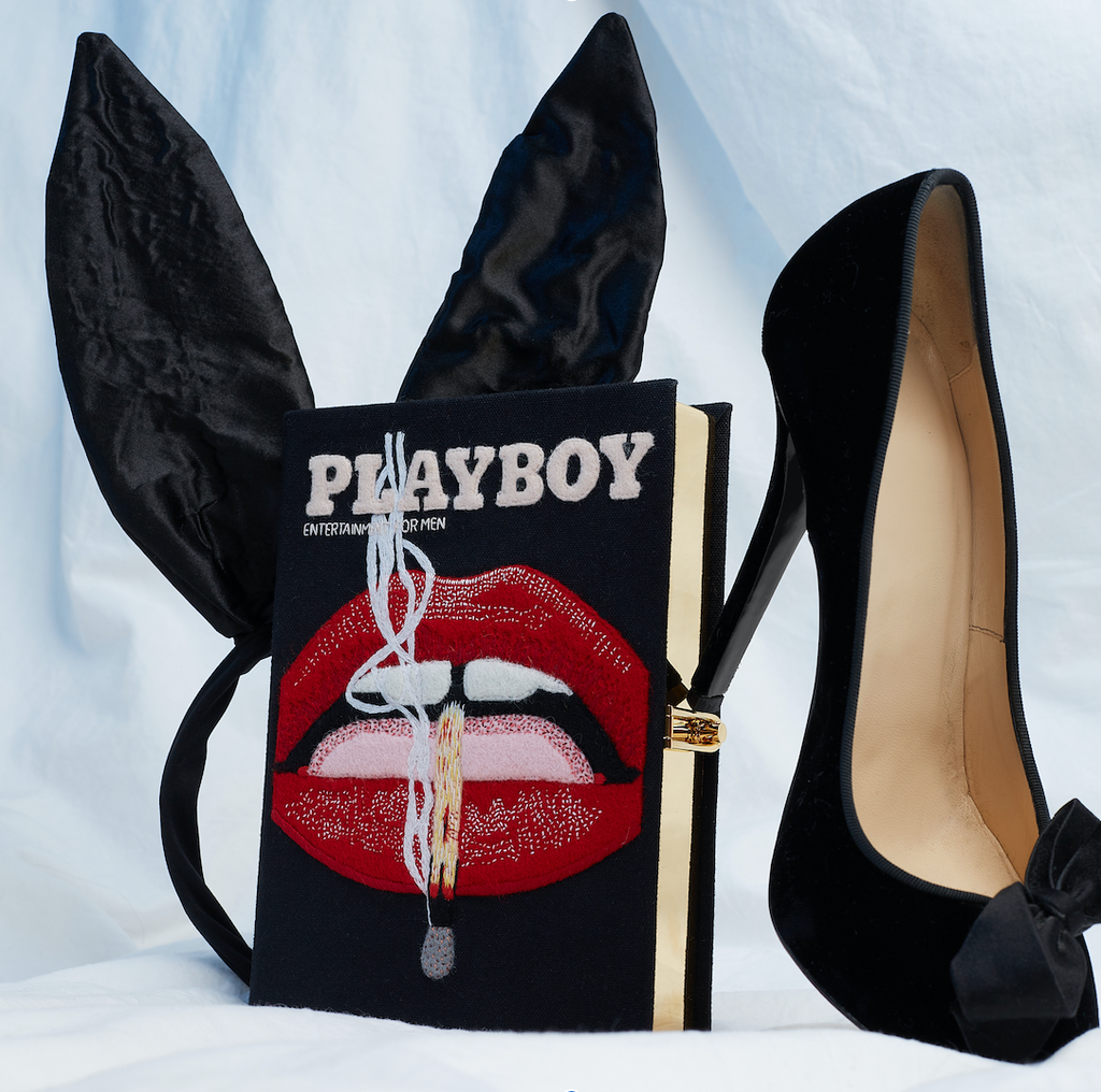 Playboy Louis Vuitton Logo Embroidery Design