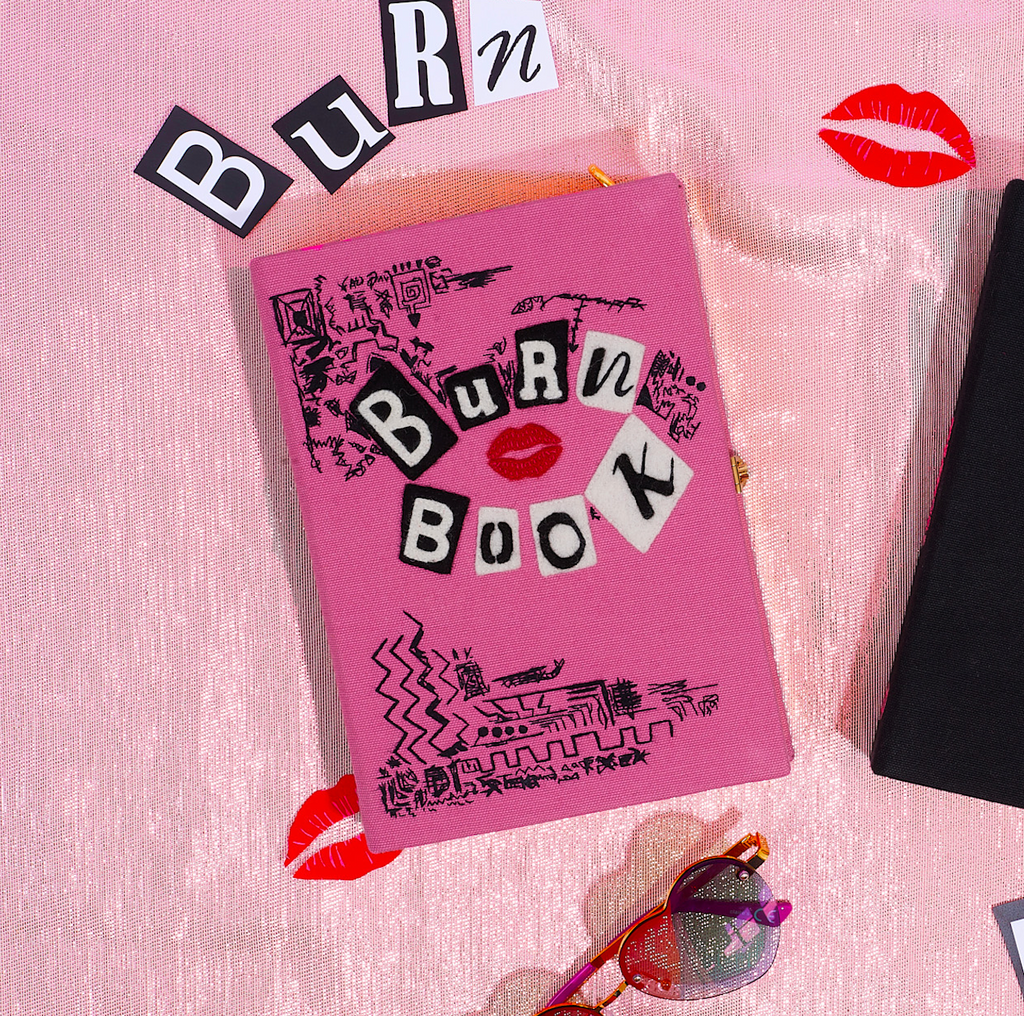 Mean Girls The Burn Book – Designer Clutch Bags