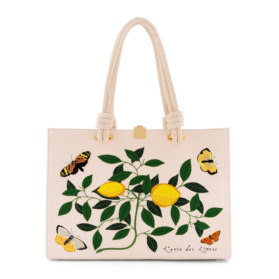 Lemons and Butterflies (Tote Medium)