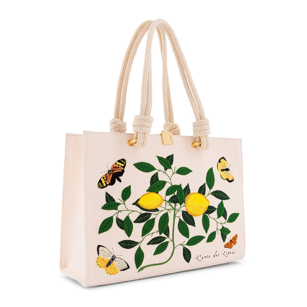 Lemons and Butterflies (Tote Medium)