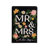 Mr. & Mrs. (Black - Customizable)