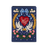 Just Married  – Lovebirds (Blue - Customizable)