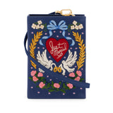 Just Married - Lovebirds (Blue - Strapped - Customizable)