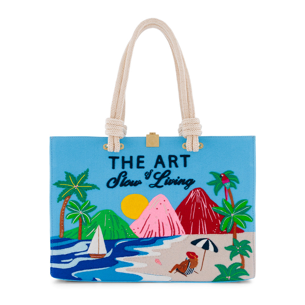 The Art of Slow Living (Tote Medium)