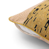 The Kiss (Gold - Printed Cushion)