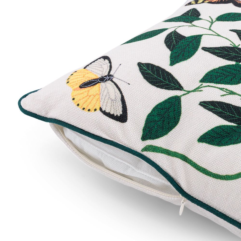 Lemons And Butterflies (Printed Cushion)