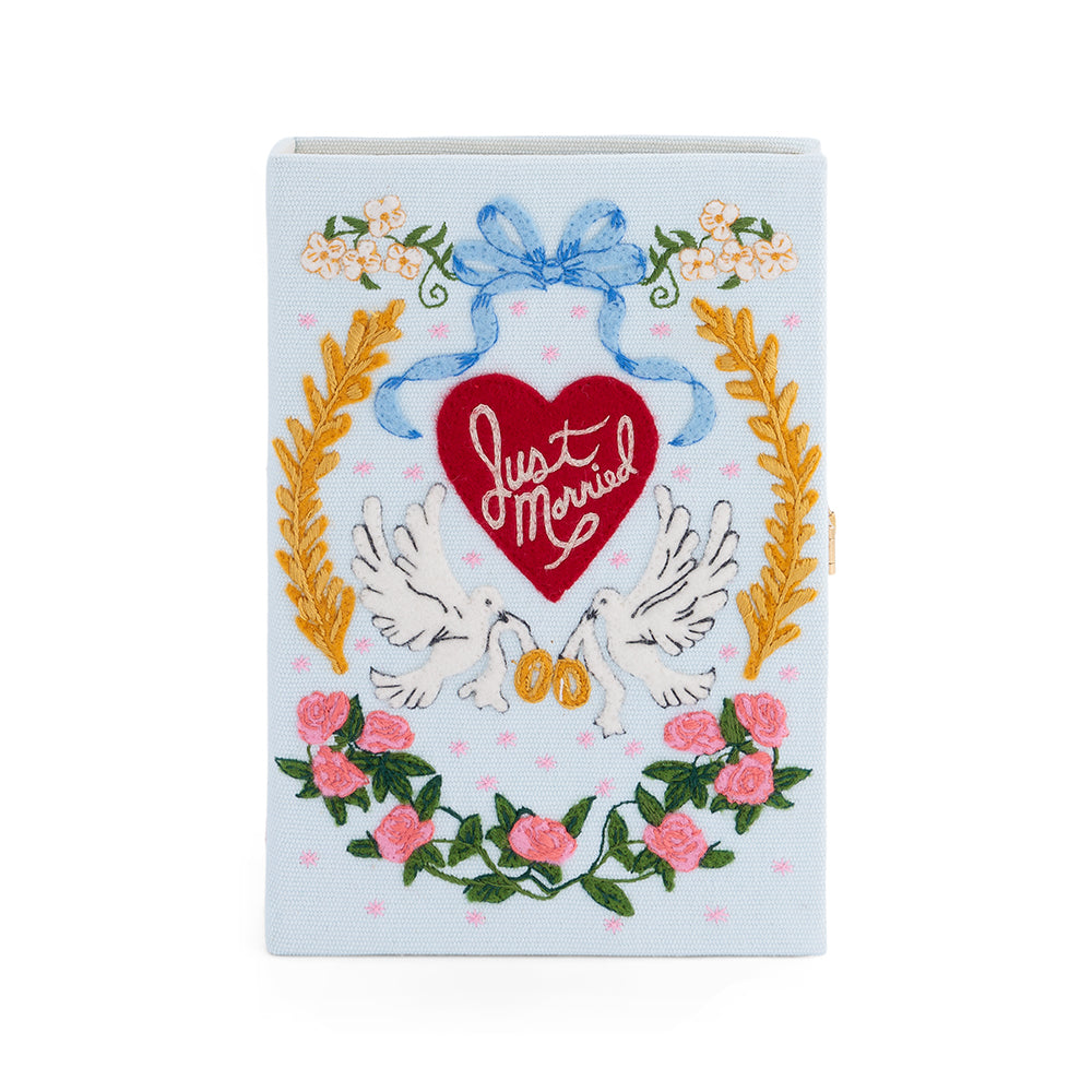 Just Married - Lovebirds (Light Blue)