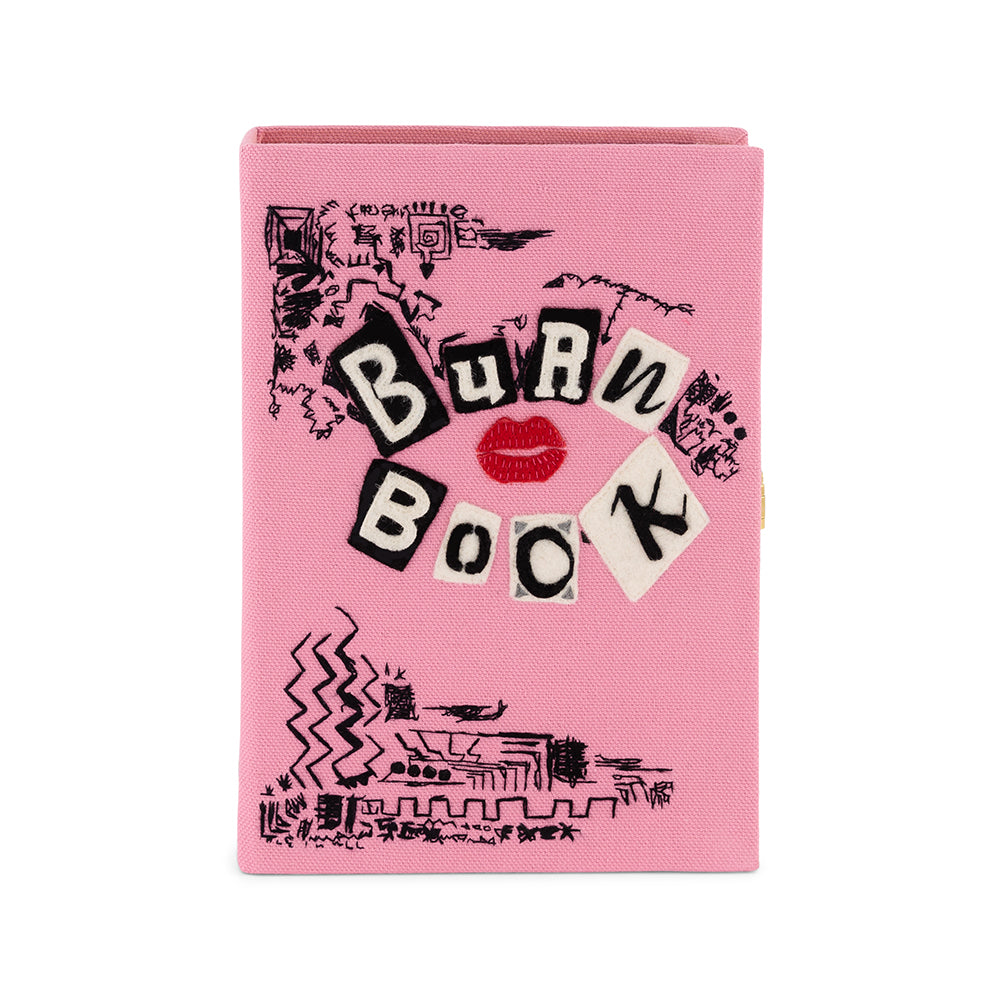 Mean Girls Burn The Book Light Pink