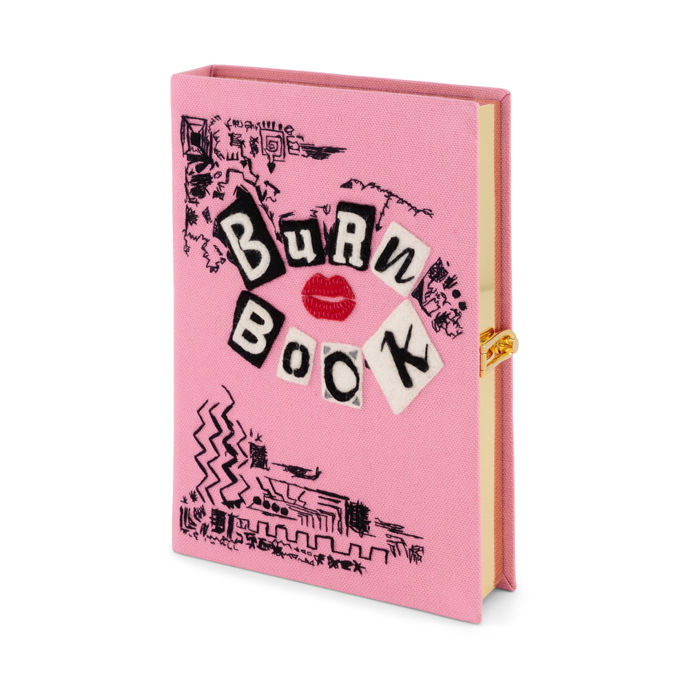 Mean Girls Burn The Book Light Pink