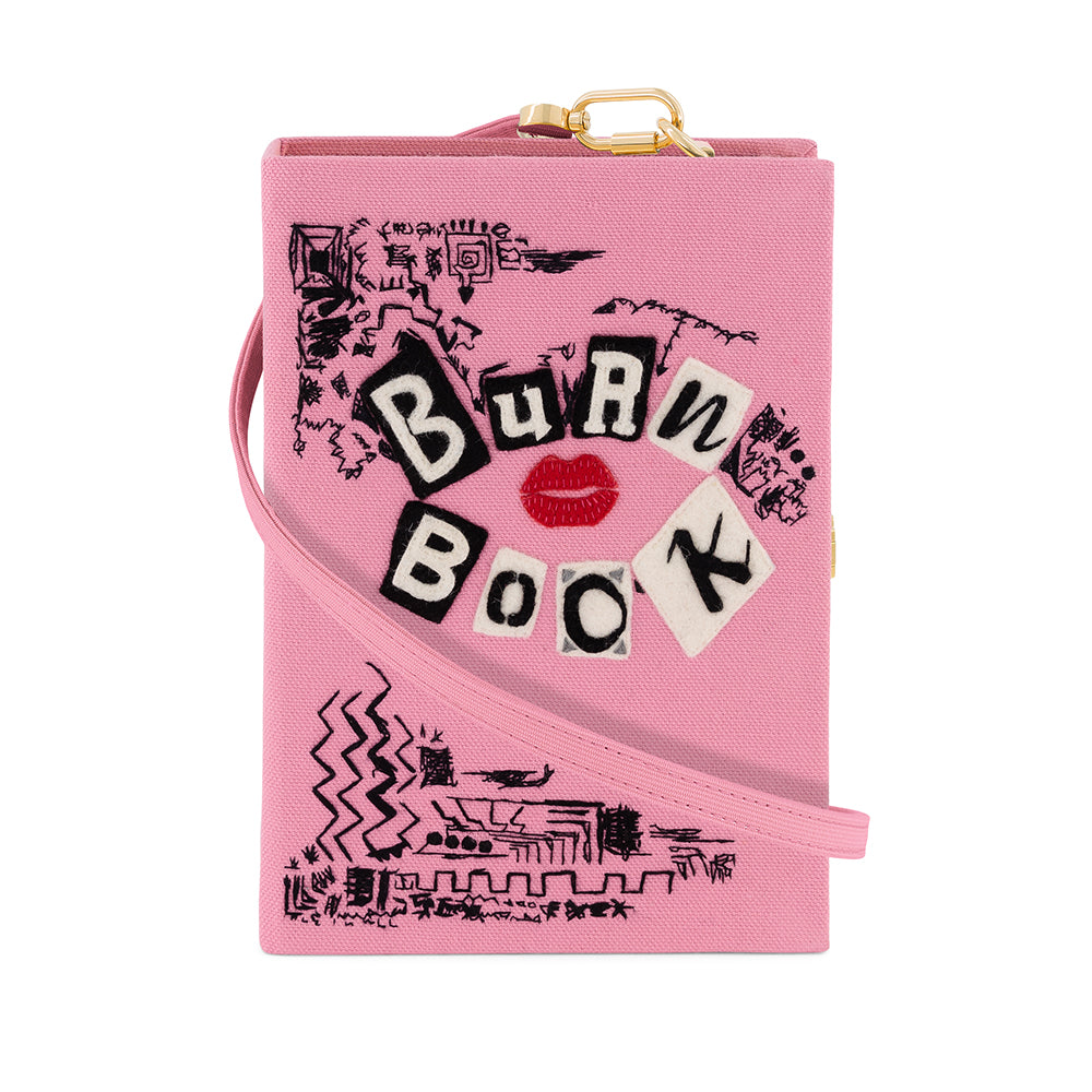 Mean Girls The Burn Book Light Pink Strapped