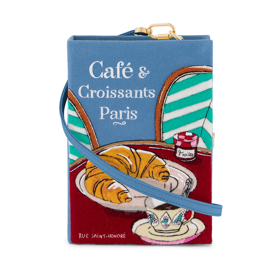 Coffee & Croissants Paris (Blue - Strapped)