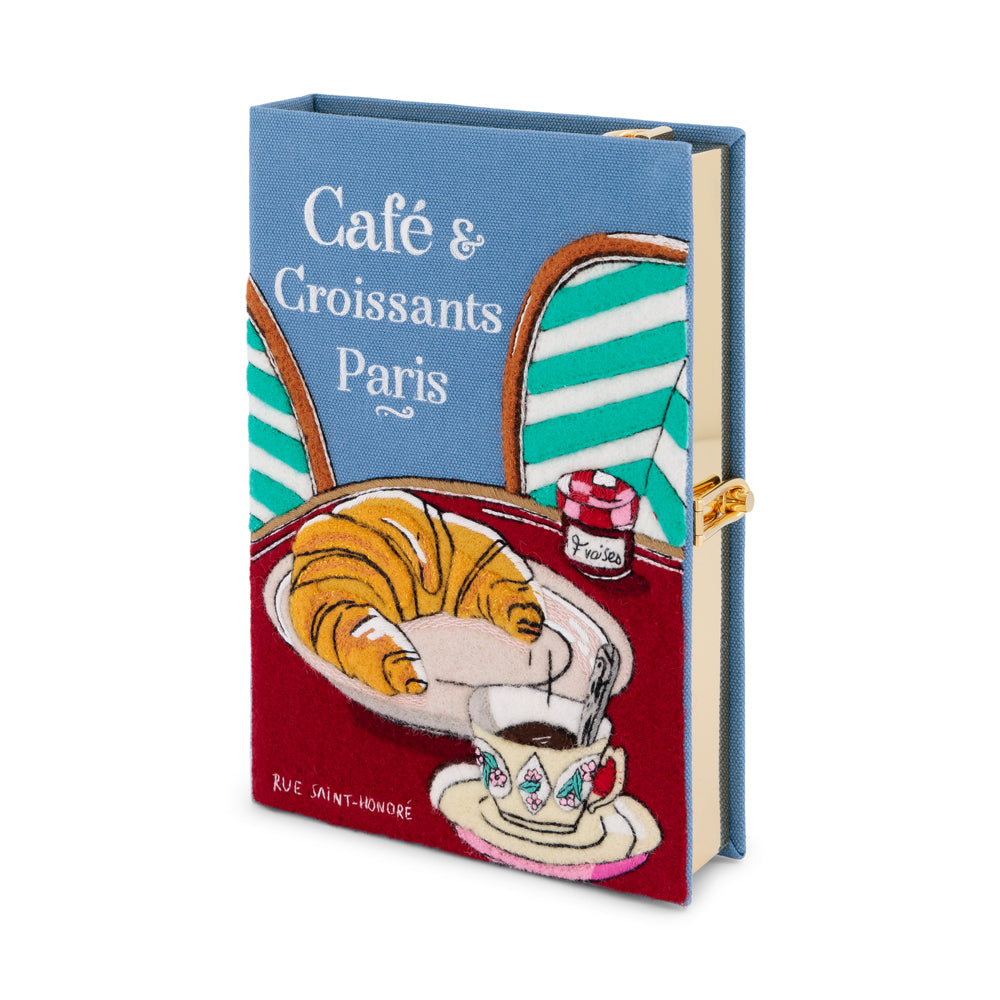 Coffee & Croissants Paris (Blue - Strapped)