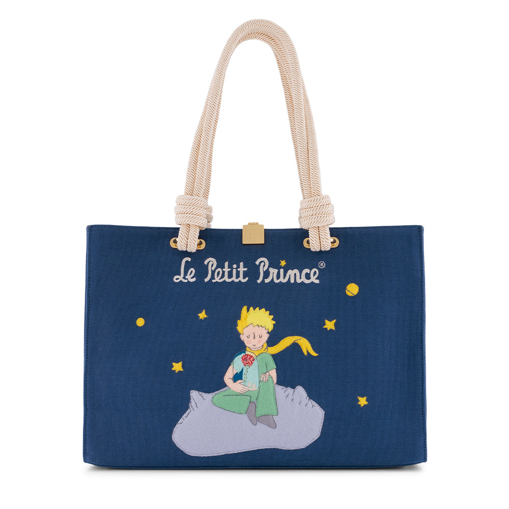 Le Petit Prince - With His Rose (Tote Small)