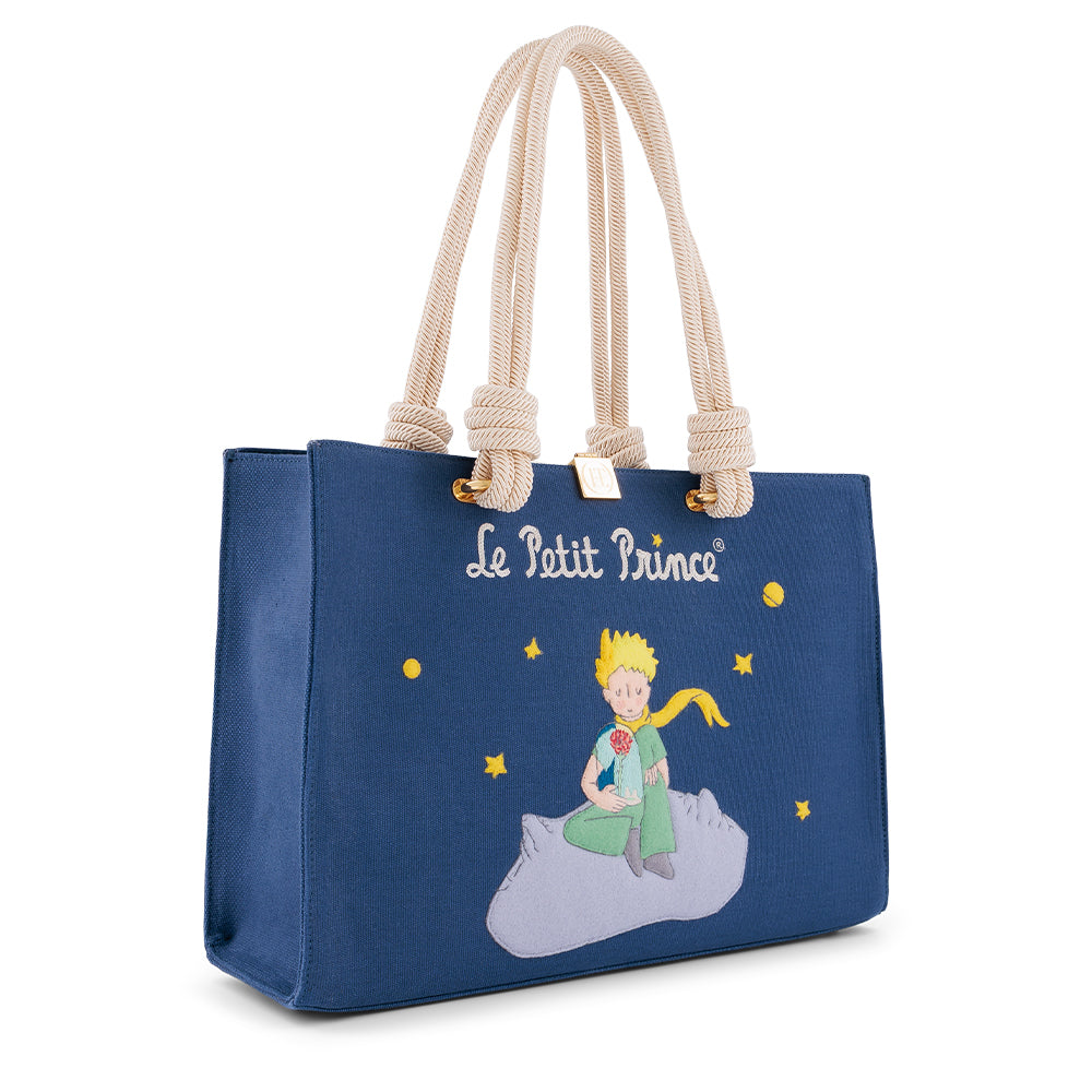 Le Petit Prince - With His Rose (Tote Small)
