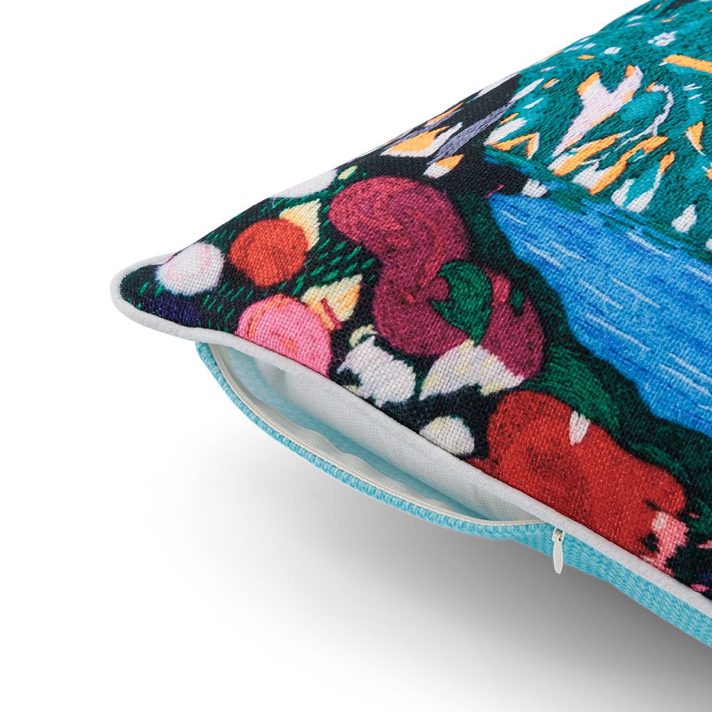 Capri, Island of the Sun (Printed Cushion)