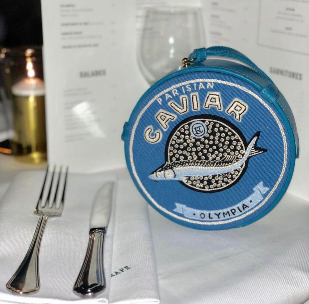 Caviar Blue Strapped