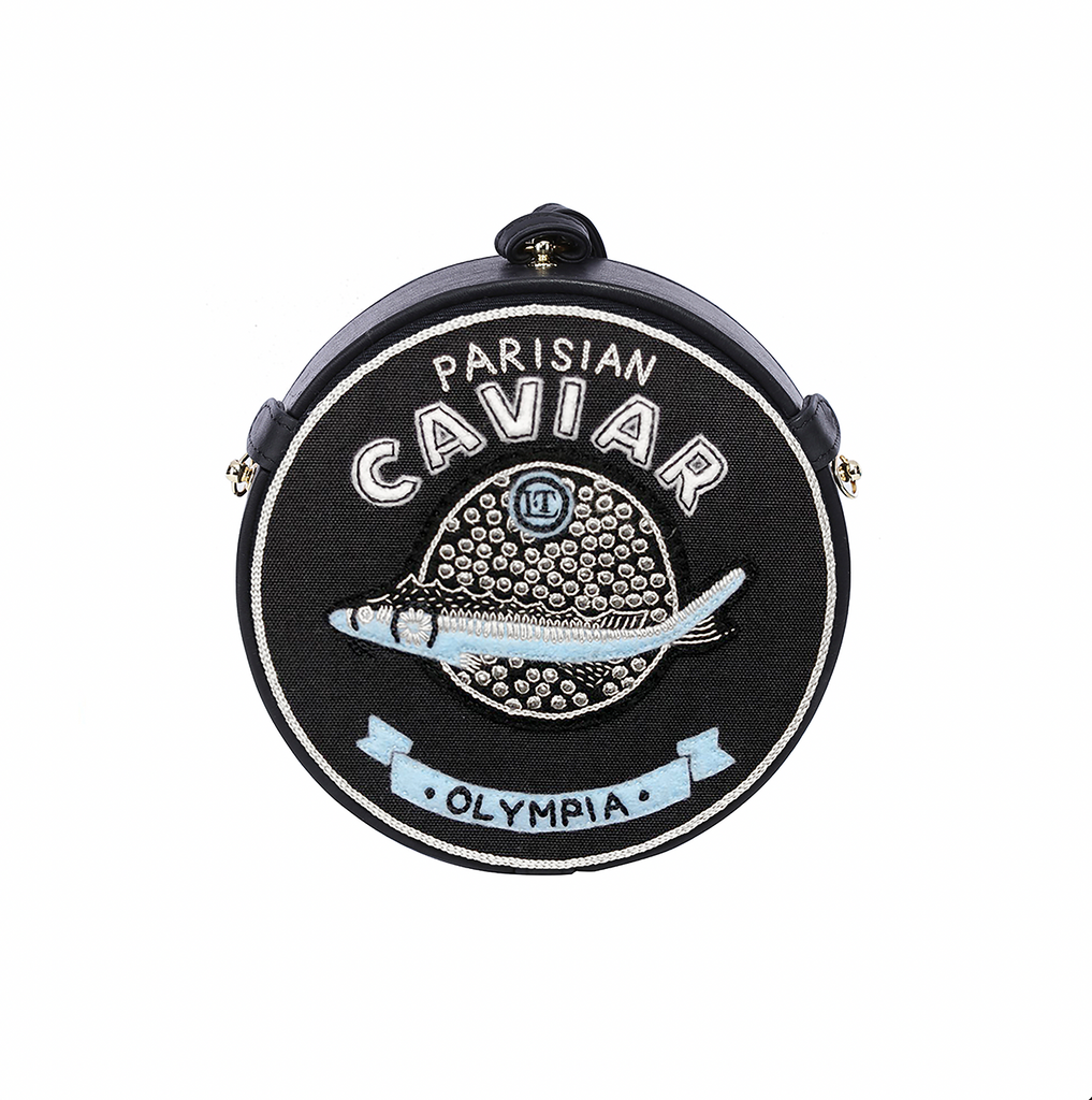 Caviar Black Strapped
