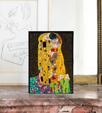 The Kiss Klimt Black Strapped