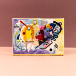 Jaune-Rouge-Bleu Kandinski Handbag