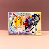Jaune-Rouge-Bleu Kandinski Handbag