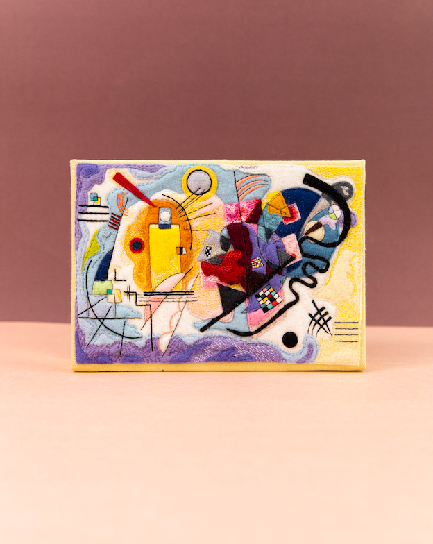 Jaune-Rouge-Bleu Kandinski Handbag