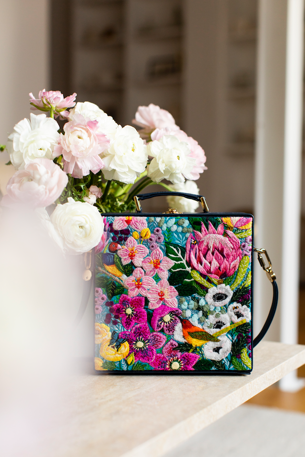 7inch Paradise Garden Bex Parkin Handbag