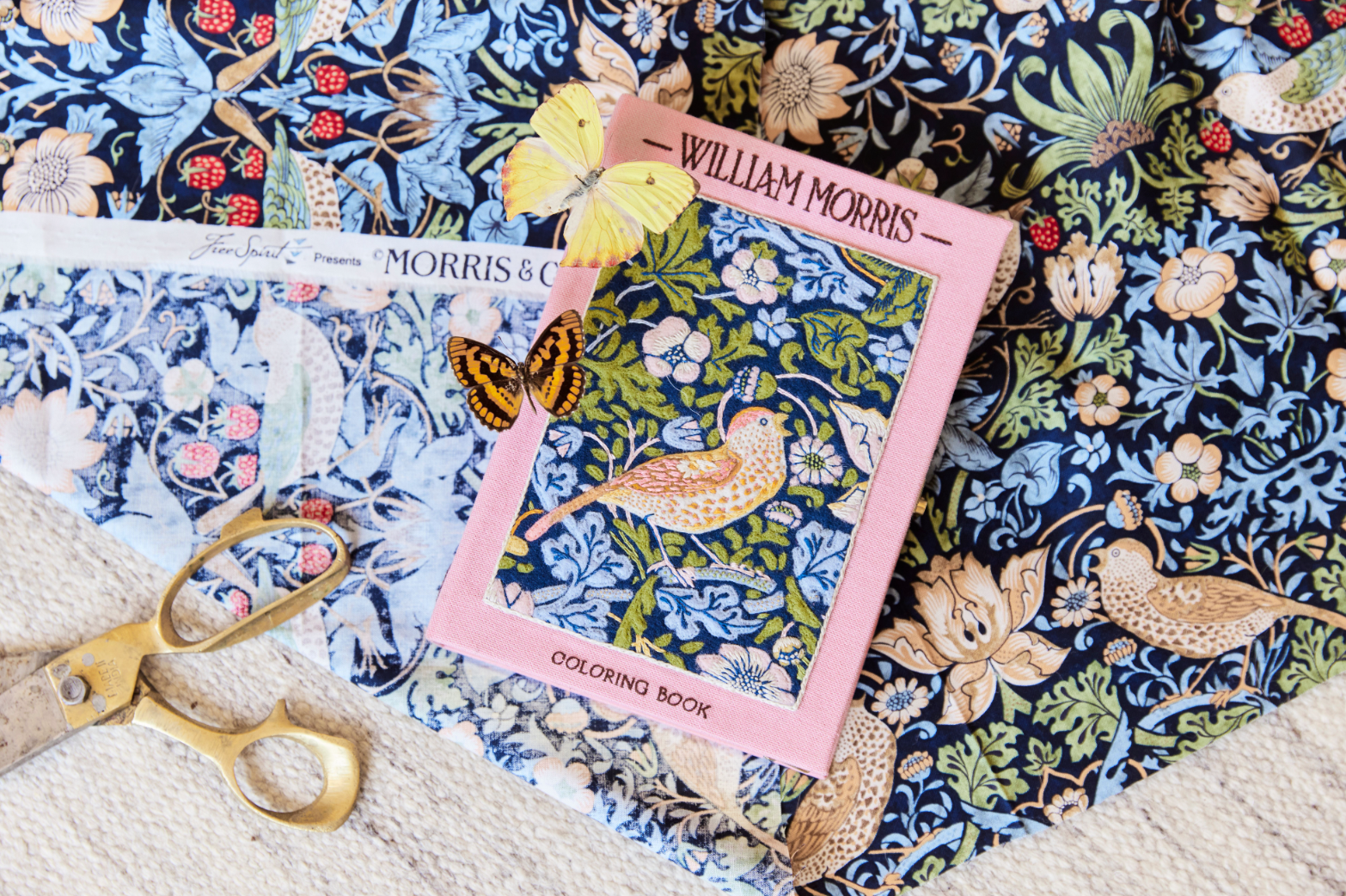 William Morris Coloring Book Handbag