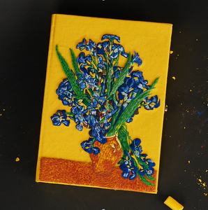 Vase With Irises Van Gogh Strapped