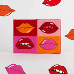 Lips Strapped handbag 