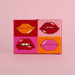 Lips Strapped handbag 