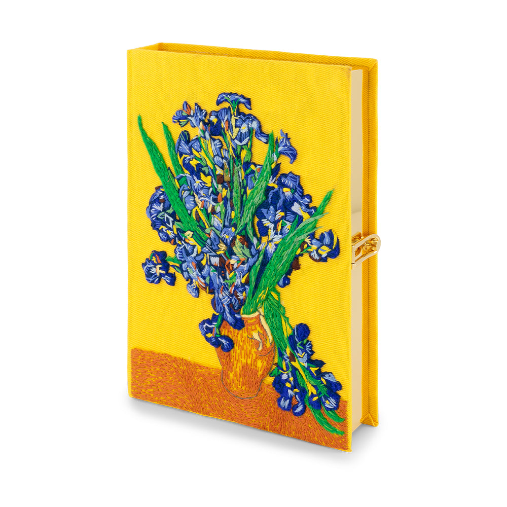 Vase with Irises Van Gogh