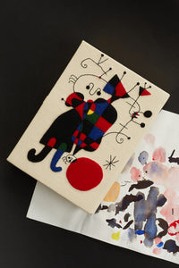 Figures and Dog Joan Miró