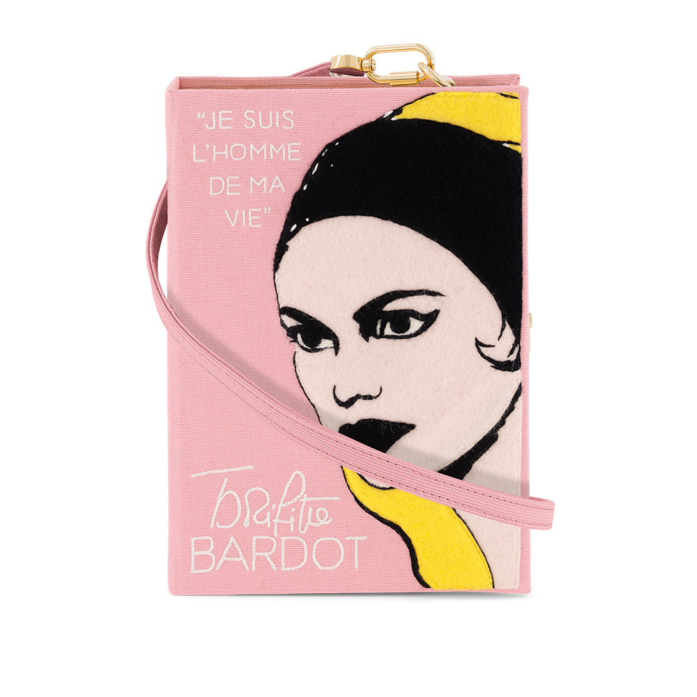 Brigitte Bardot Pink Strapped Handbag