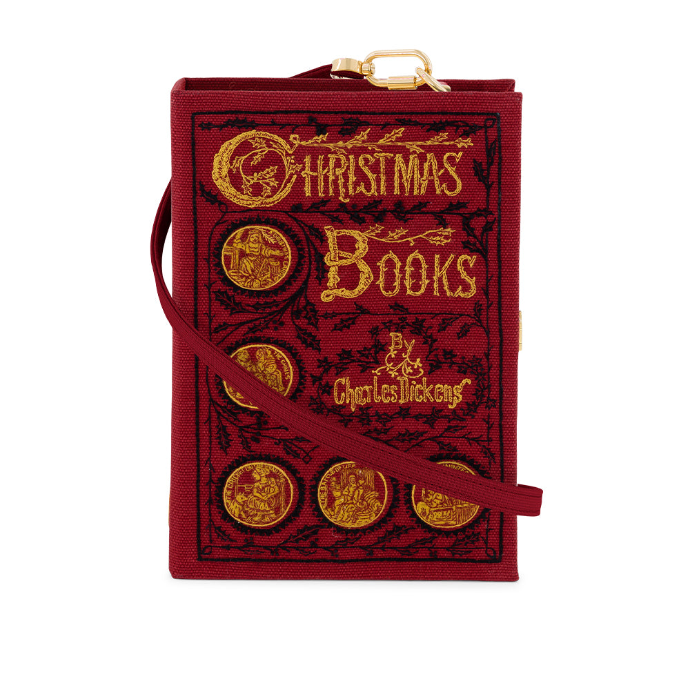 Christmas Book Strapped handbag 