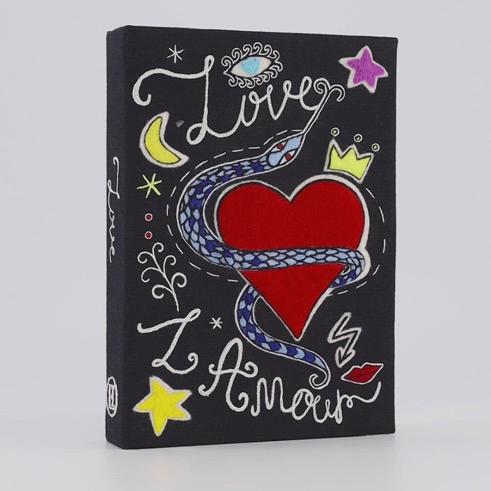 Love L'Amour Strapped Handbag 