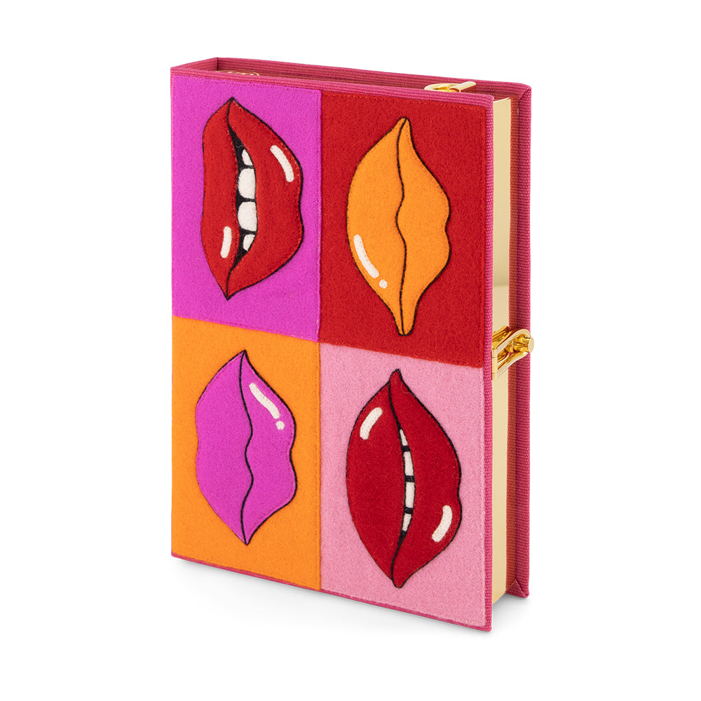 Lips Strapped Handbag
