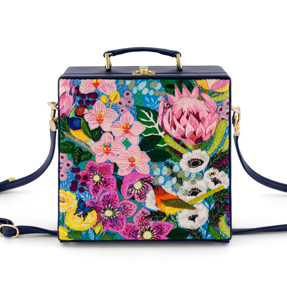 7inch Paradise Garden Bex Parkin Handbag