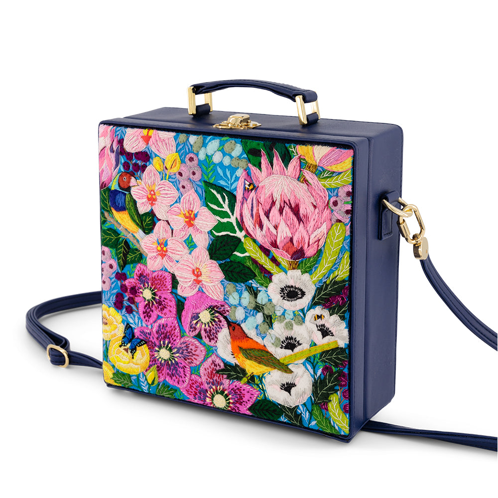 7inch Paradise Garden Bex Parkin Handbag
