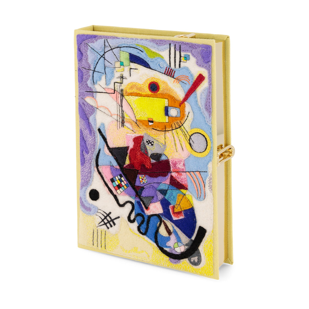 Jaune-Rouge-Bleu Kandinski Strapped Handbag